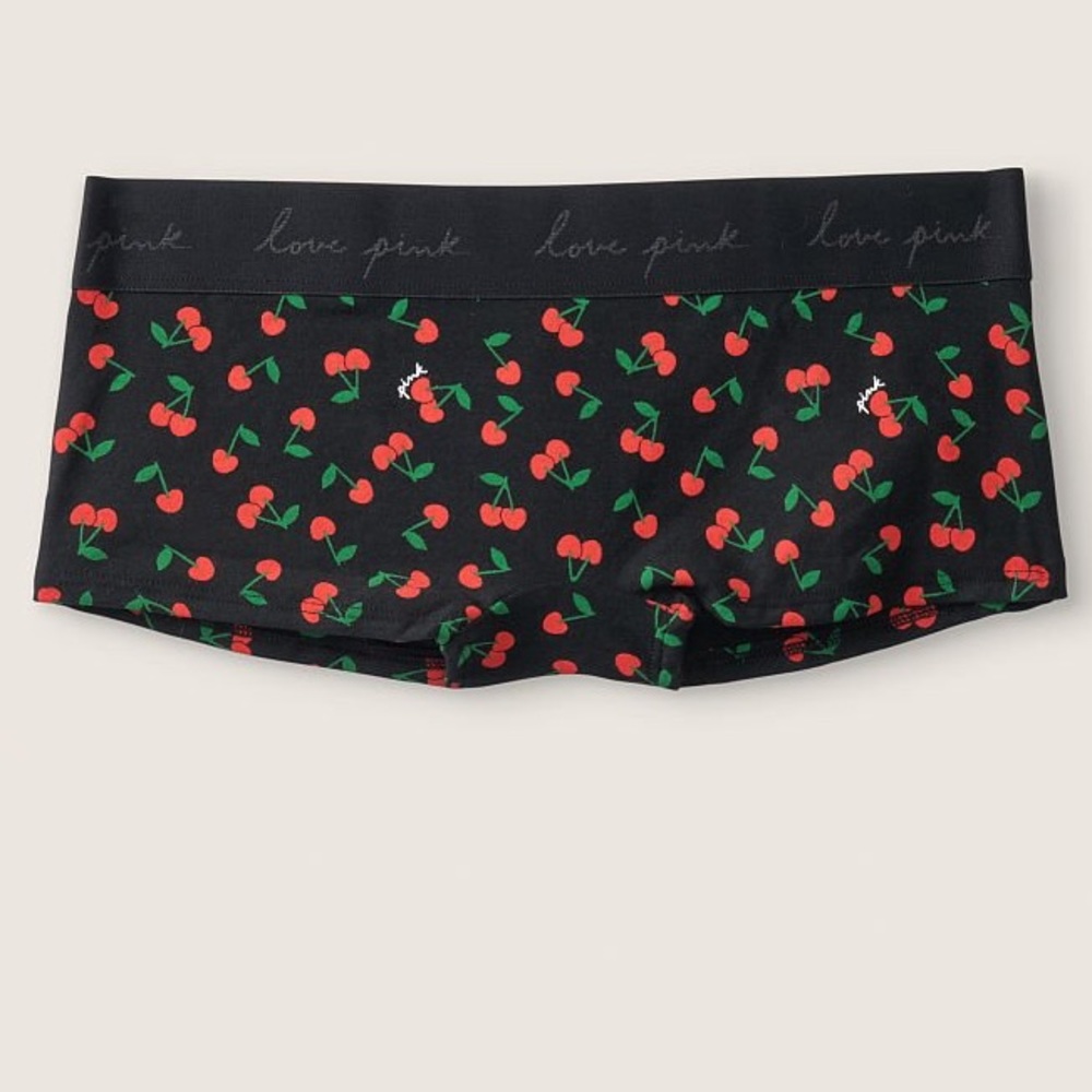 VS PINK Cherry Boyshorts NWT 🍒